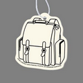 Paper Air Freshener Tag W/ Tab - Backpack (Satchel)
